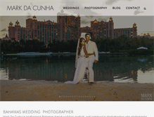 Tablet Screenshot of markdacunha.com